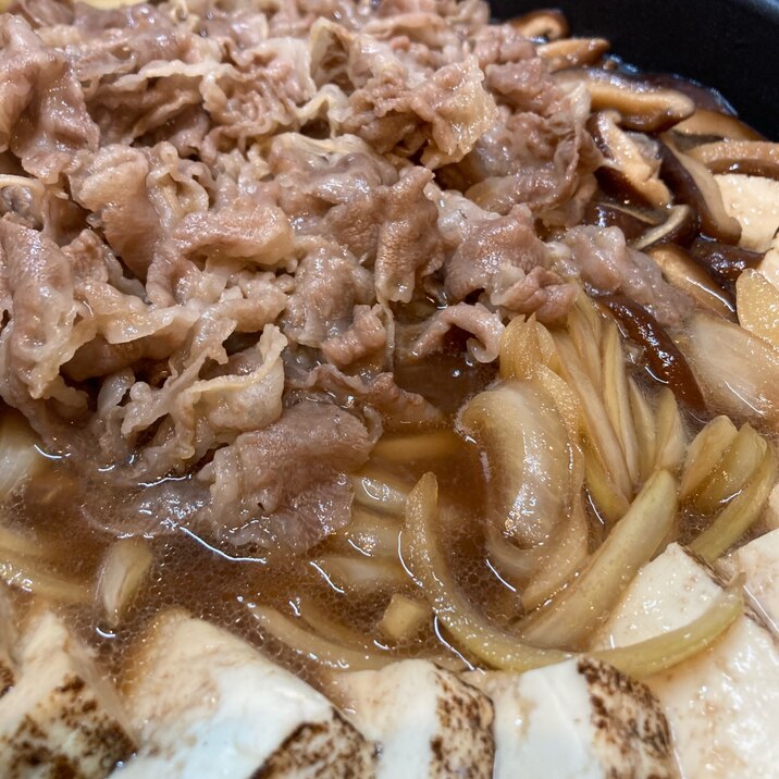 玉ねぎもおいしいよ!すき焼き